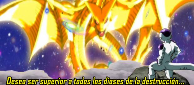 Freezer invoca a zalama para pedir su deseo Freezer invoca a zalama para pedir su deseo