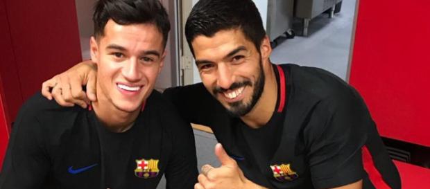 Luis Suárez da la bienvenida a Coutinho - mundodeportivo.com Luis Suárez da la bienvenida a Coutinho - mundodeportivo.com