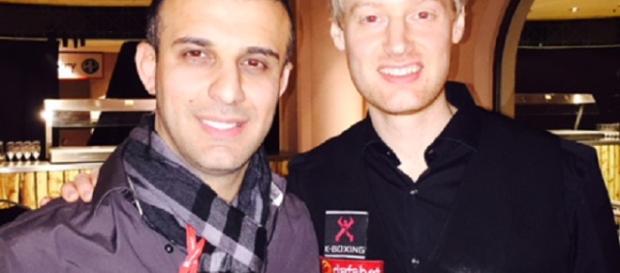 Reventon's Chris Christofi (left) & his pal 2010 World Snooker Champion Neil Robertson Reventon's Chris Christofi (left) & his pal 2010 World Snooker Champion Neil Robertson