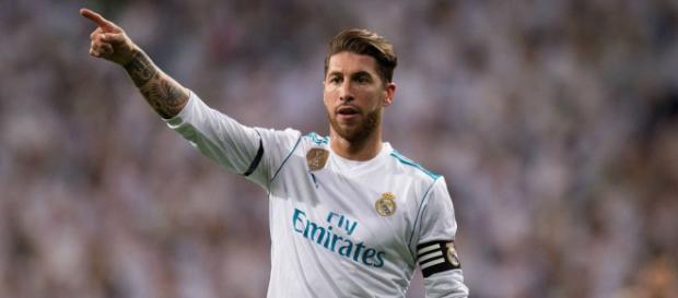 Sergio Ramos está furioso com colega espanhol Sergio Ramos está furioso com colega espanhol