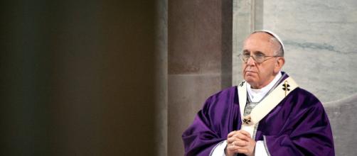 Papa Francesco presente alla terza predica di Quaresima - miopapa.it