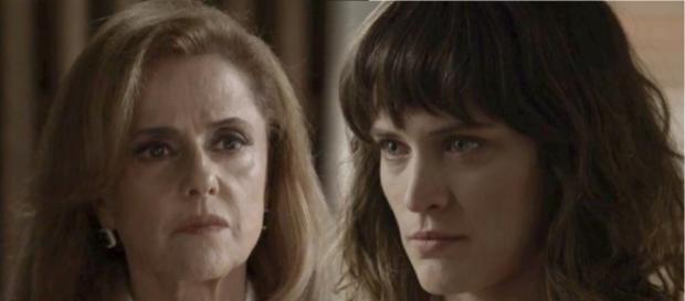 Clara flagra Sophia cometendo um crime. (foto reprodução). Clara flagra Sophia cometendo um crime. (foto reprodução).