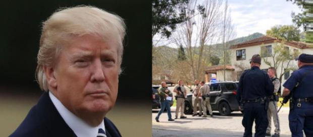 Donald Trump, veterans shooting, via Twitter Donald Trump, veterans shooting, via Twitter