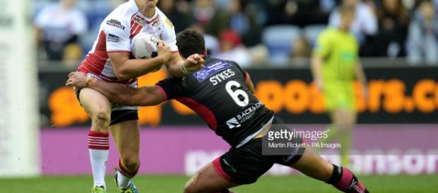 Rugby League - First Utility Super League - Wigan Warriors v ... - gettyimages.com Rugby League - First Utility Super League - Wigan Warriors v ... - gettyimages.com