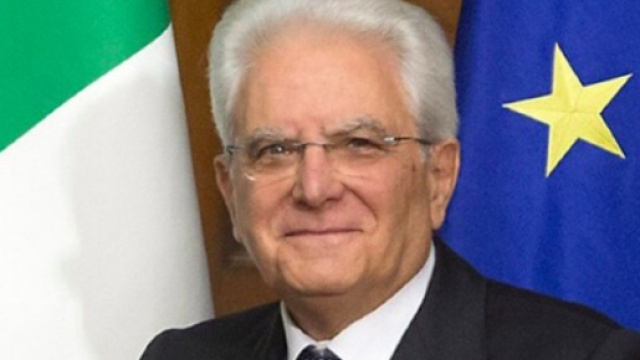 Il Presidente della repubblica Sergio Mattarella