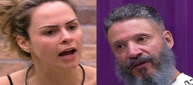 Ana Paula xingou Laércio de pedófilo no BBB e ele acabou sendo preso meses depois (Foto: TV Globo) Ana Paula xingou Laércio de pedófilo no BBB e ele acabou sendo preso meses depois (Foto: TV Globo)