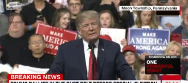 Donald Trump rally in Pennsylvania, via Twitter Donald Trump rally in Pennsylvania, via Twitter