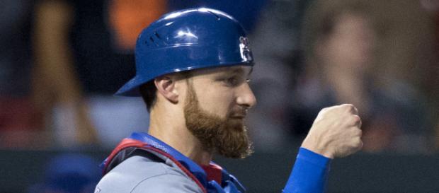 Lucroy in a game with the Rangers: (Image via Jonathan Lucroy/Commons Wikimedia) Lucroy in a game with the Rangers: (Image via Jonathan Lucroy/Commons Wikimedia)