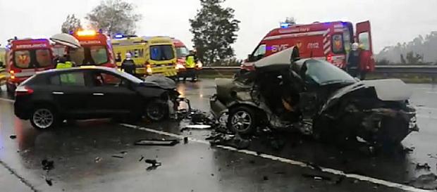 Violento acidente ocorreu numa via rápida do concelho de Fafe Violento acidente ocorreu numa via rápida do concelho de Fafe