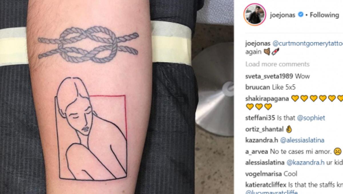 Did Joe Jonas Just Get A Tattoo For His Fiancee Die besten pinnwaende von kevin jonas. did joe jonas just get a tattoo for his