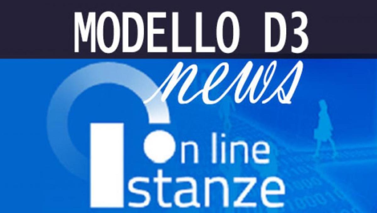 Istanze Online Modello D3 Qual è La Procedura Per La