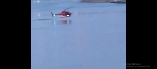 Chopper crashes into river in New York-youtube/Gurdian News