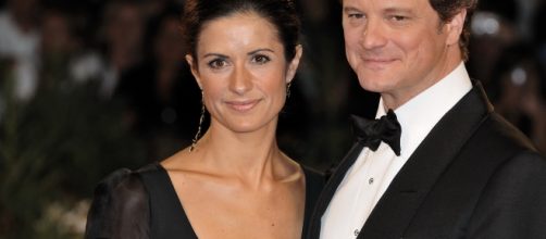 Colin Firth and Livia Giuggioli at 2009 Venice Film Festival. - [Image via Nicogenin / Wikimedia Commons]