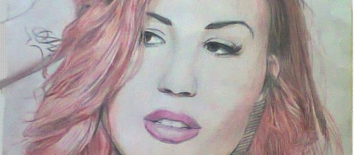 Drawing of Demi Lovato -- BiaGodLover/Flickr