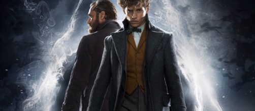 Jude Law(Silente) ed Eddie Redmayne(Scamander) nel nuovo film di J.K. Rowling, spin-off di Harry Potter.