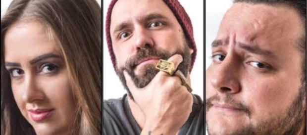 ''BBB 18'': Caruso, Diego e Patrícia formam o 7º paredão ''BBB 18'': Caruso, Diego e Patrícia formam o 7º paredão