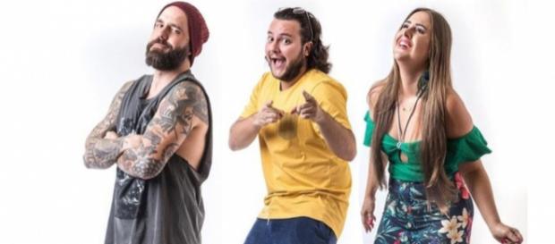 Caruso, Diego e Patrícia estão no paredão do ''BBB18'' Caruso, Diego e Patrícia estão no paredão do ''BBB18''
