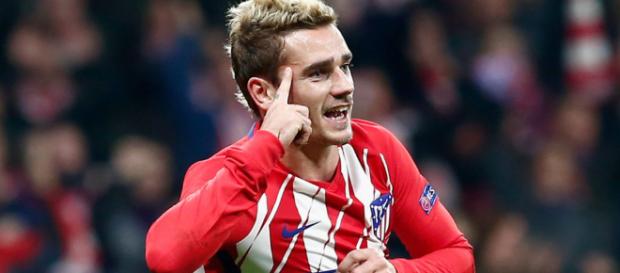 El francés Griezmann encamino al Atlético de Madrid hacia la victoria El francés Griezmann encamino al Atlético de Madrid hacia la victoria