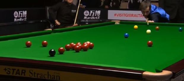 Ryan Day vs Scott Donaldson - Snooker Gibraltar Open 2018 SF- Image credit - Snooker Fans | YouTube Ryan Day vs Scott Donaldson - Snooker Gibraltar Open 2018 SF- Image credit - Snooker Fans | YouTube
