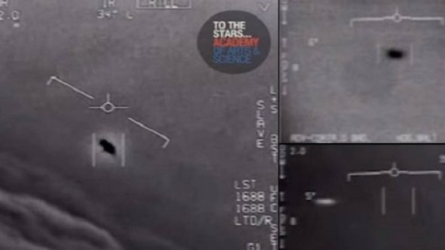 Ufo ripreso dalle telecamere di un aereo militare