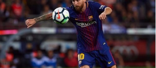 Lionel Messi, attaccante del Barcellona
