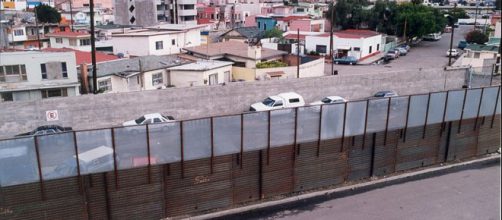 Mexico border wall at San Diego. - [Image credit - Mountain Mike Johans, Wikimedia commons]