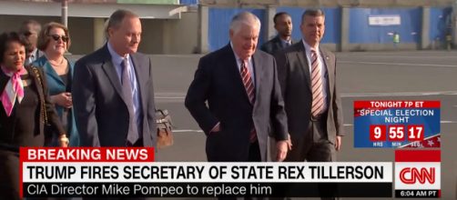 Trump fires Secretary of State Rex Tillerson. [Image Via CNN/Youtube Screencap]
