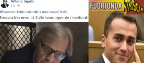 #Vittorio Sgarbi risponde al fuorionda di #Striscia La Notizia. #BlastingNews