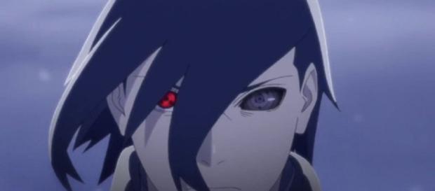 Claramente, dado que la característica es una idea de Masashi Kishimoto, el villano Claramente, dado que la característica es una idea de Masashi Kishimoto, el villano