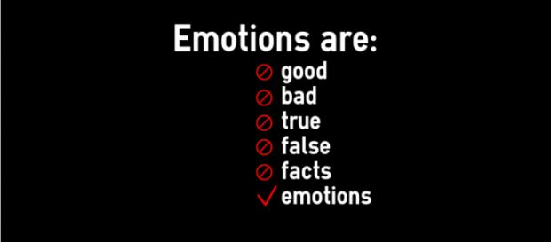 Emotions are nothing more than emotions. (Infographic by Danielle Lilly.) Emotions are nothing more than emotions. (Infographic by Danielle Lilly.)