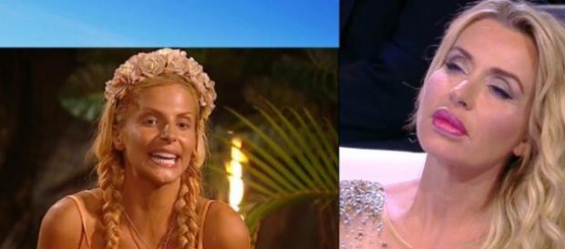 Isola dei Famosi: subito scontro tra Francesca Cipriani e Valeria Marini Isola dei Famosi: subito scontro tra Francesca Cipriani e Valeria Marini