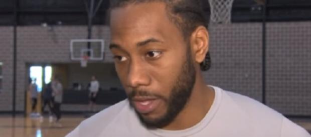 Kawhi Leonard is expected to play on Thursday (Image Credit: KENS 5/YouTube) Kawhi Leonard is expected to play on Thursday (Image Credit: KENS 5/YouTube)