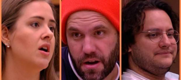 Patrícia, Caruso e Diego encaram o paredão do ''BBB18'' Patrícia, Caruso e Diego encaram o paredão do ''BBB18''