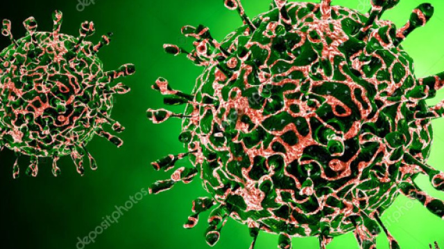 Virus. Bacteria.Viruses nell'organismo infettato, epidemia di ... - depositphotos.com