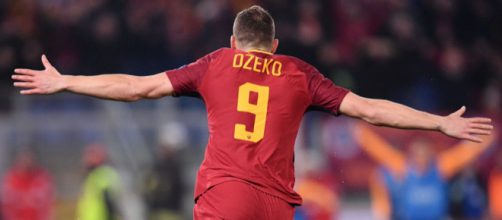 Edin Dzeko, attaccante della Roma