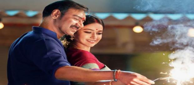 Ajay Devgn and DÇruz in 'Raid' (Image via Ajay Devgn/Twitter) Ajay Devgn and DÇruz in 'Raid' (Image via Ajay Devgn/Twitter)