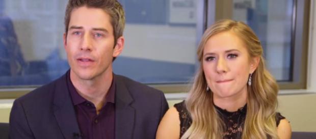 Arie Luyendyk Jr and Lauren Burnham / The Hollywood Reporter YouTube Channel Arie Luyendyk Jr and Lauren Burnham / The Hollywood Reporter YouTube Channel