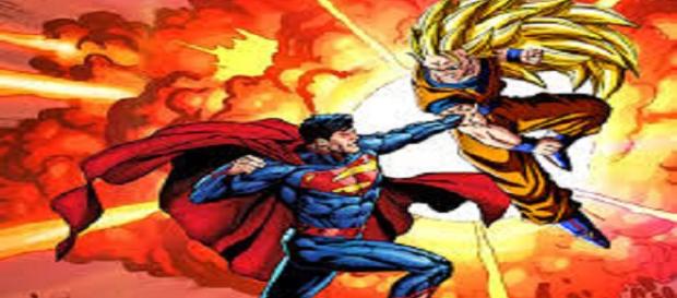 Goku Vs Superman. ¡La batalla! Goku Vs Superman. ¡La batalla!