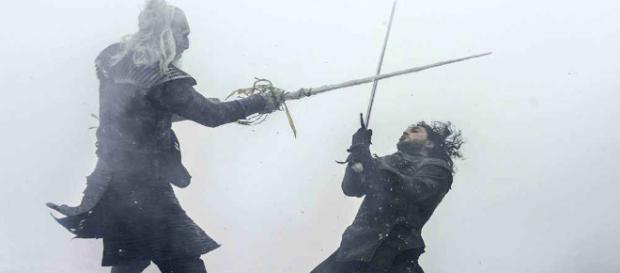 Jon Snow fighting in the Battle of the Bastards during season 6 (Image via Flickr/BagoGames) Jon Snow fighting in the Battle of the Bastards during season 6 (Image via Flickr/BagoGames)