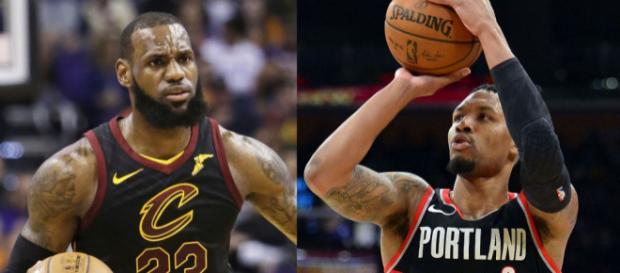 LeBron James appreciates Damian Lillard - (Image: Cavs/YouTube) LeBron James appreciates Damian Lillard - (Image: Cavs/YouTube)