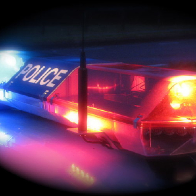 Dozens of law enforcement swooped downon the high school to serve and protect Great Mills High School. (Image via: Highwaypatrol Images/Flickr)