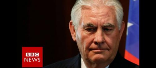 Tillerson the sacked secretary of state-Photo-( Image credit- BBC-Youtube.com)
