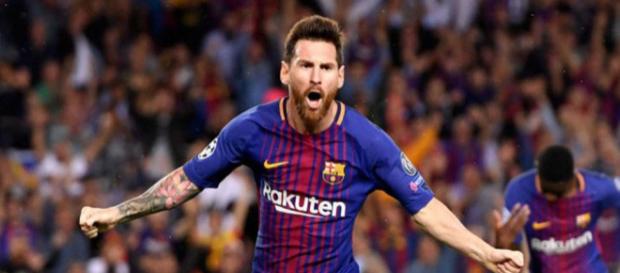 Lionel Messi batiendo récords en la Champions Lionel Messi batiendo récords en la Champions