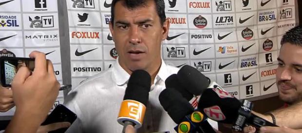 Técnico Fábio Carille, que comanda o Timão. (foto reprodução). Técnico Fábio Carille, que comanda o Timão. (foto reprodução).