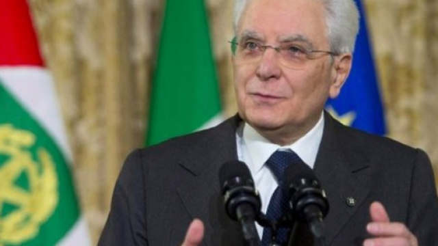 Il Presidente della Repubblica, Sergio Mattarella.
