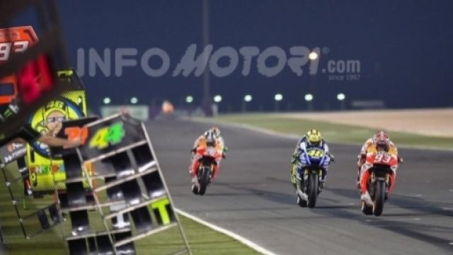 MotoGp Qatar in Tv su Sky e Tv8