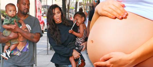 Kim Kardashian presume de familia