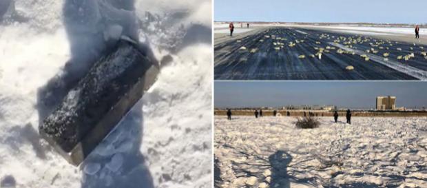 Goana după AUR! La -24 °C rușii caută resturile comorii căzute din avion - Foto: http://siberiantimes.com Goana după AUR! La -24 °C rușii caută resturile comorii căzute din avion - Foto: http://siberiantimes.com