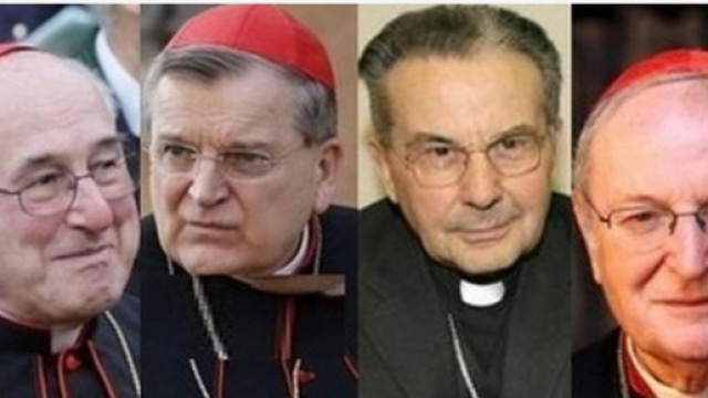 I volti di alcuni cardinali e ultime notizie