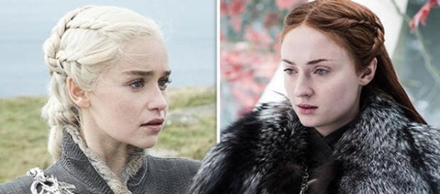Daenerys Targaryen e Sansa Stark Daenerys Targaryen e Sansa Stark